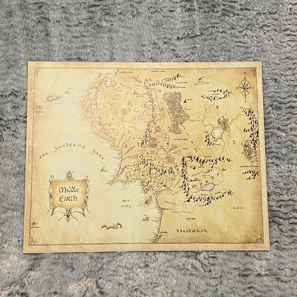 Middle Earth Lord of the Rings Poster - Thick Poster 16x20 - Picture 8 of 17